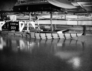 Ice model tests at first 